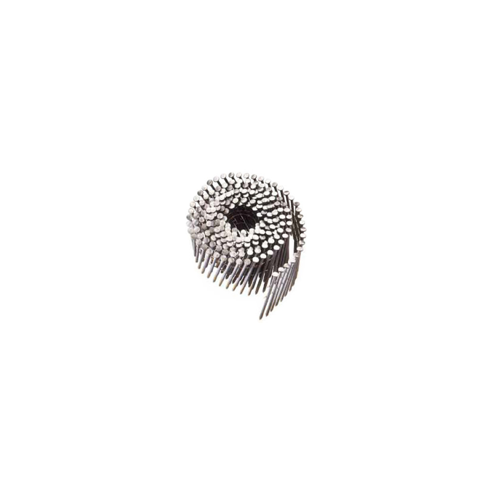 Midcontinent Nail 15 Deg Round Head Ring Shank Hot Dip Galvanized Wire Coil Nail - Flockneti
