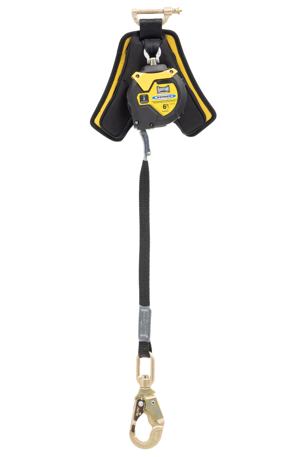 Werner Bantam 6′ Web Leading Edge Self Retracting Lifeline - Flockneti