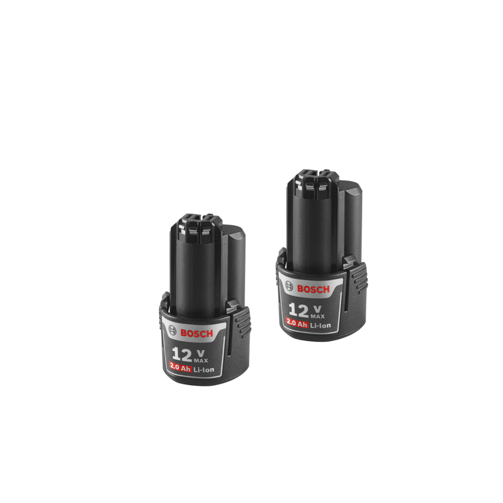 Bosch 12V Max Lithium Ion 2Ah Battery 2pk - Flockneti