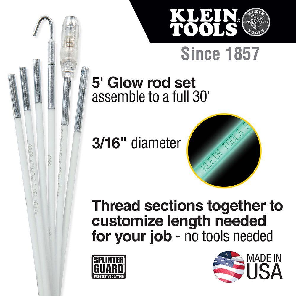 Klein Tools 30′ Glow Rod Set - Flockneti