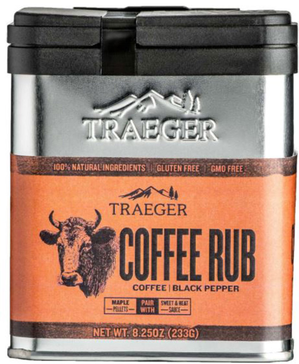 Traeger Coffee and Black Pepper Seasoning Rub 8.25 oz. - Flockneti