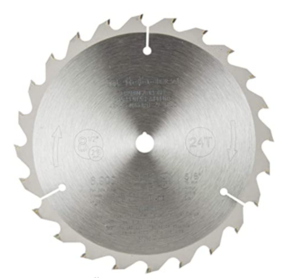Metabo HPT Miter Saw Blade 8 1/2″ Framing/Ripping Blade 24T 5/8″ Arbor Tungsten Carbide Tip - Flockneti