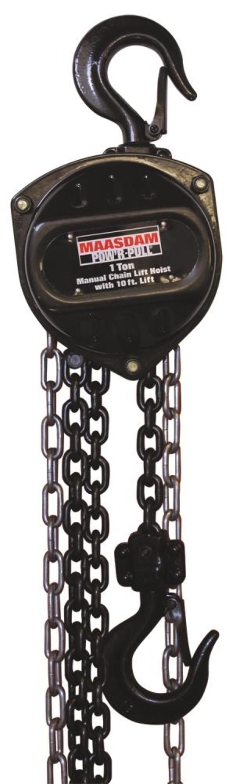 Maasdam 1 Ton Manual Chain Hoist - Flockneti