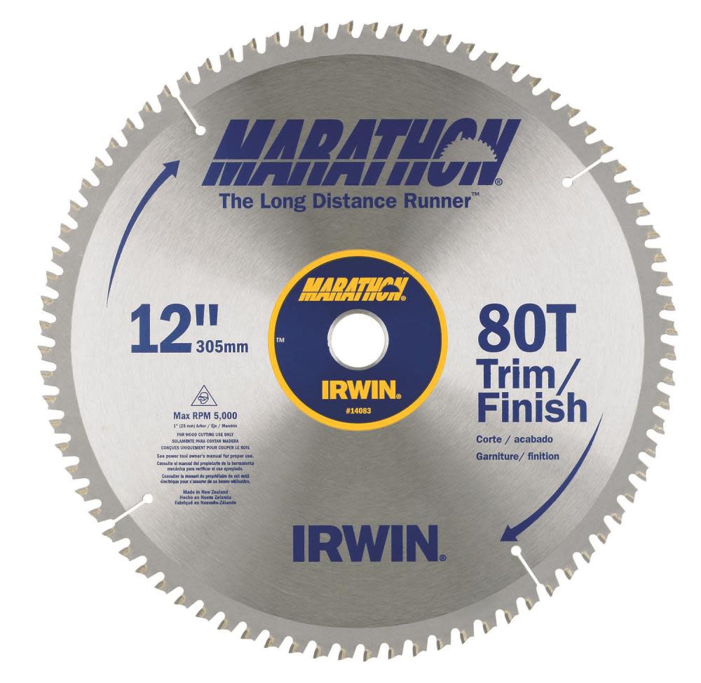 Irwin Saw BLD 12 In. 80T MARATHON - Flockneti