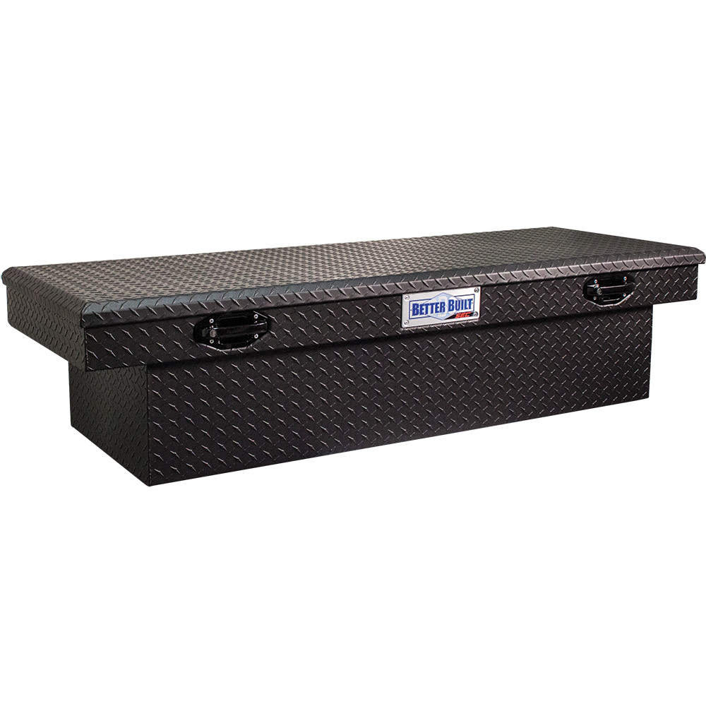 Better Built 69″ SEC Saddle Truck Tool Box DEEP & WIDE MATTE BLACK - Flockneti
