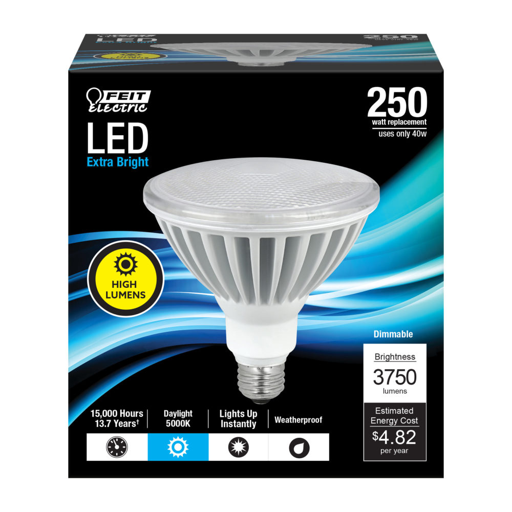 Feit Electric 250W PAR38 High Output Reflector LED Bulb 1pk - Flockneti