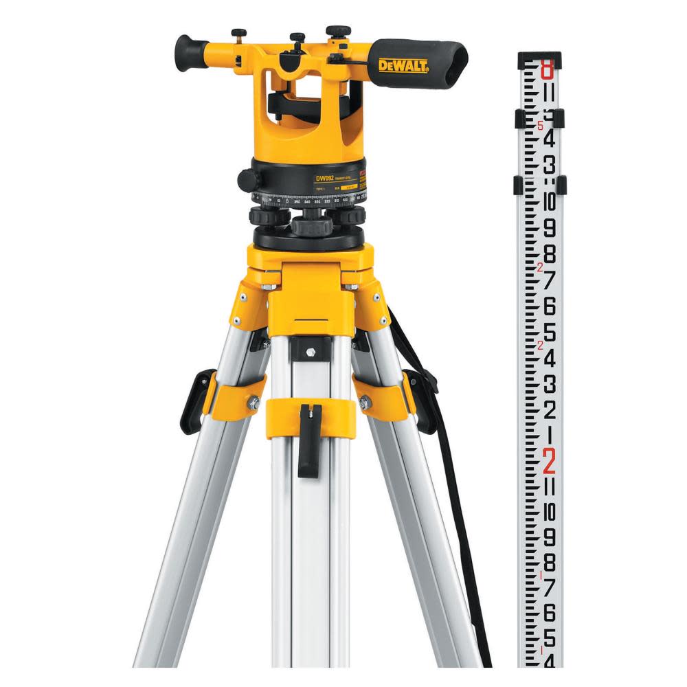 DEWALT 20x Magnification Transit Level Package - Flockneti
