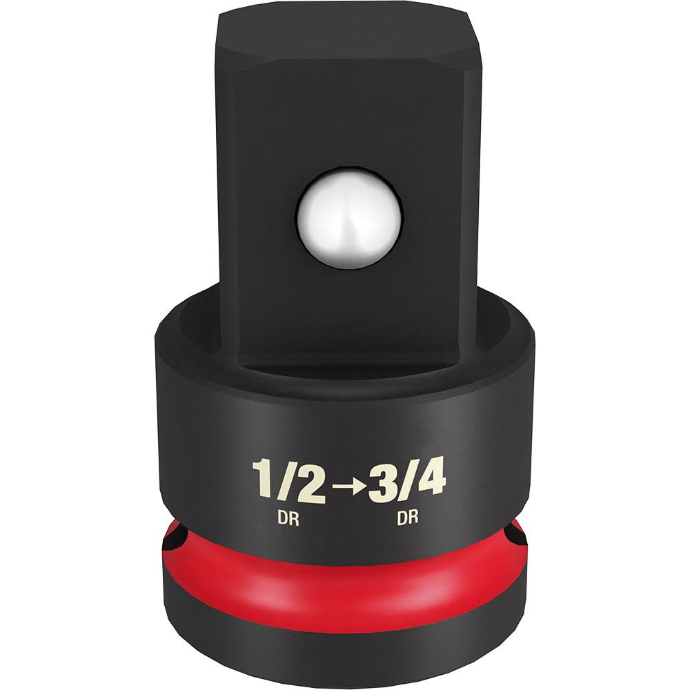 Milwaukee SHOCKWAVE Impact Duty Socket Adapter 1/2″ Drive 3/4″ Drive - Flockneti