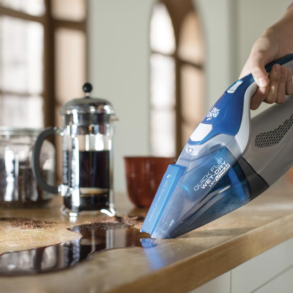Dirt Devil 16V QuickFlip Wet/Dry Handheld Vacuum Kit - Flockneti