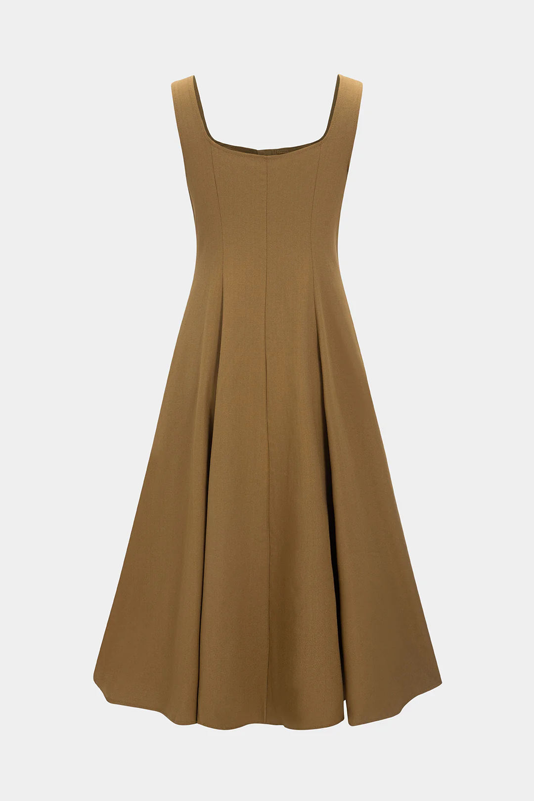 Pop Art Print Embroidery Sleeveless Tank Midi Dress - Flockneti
