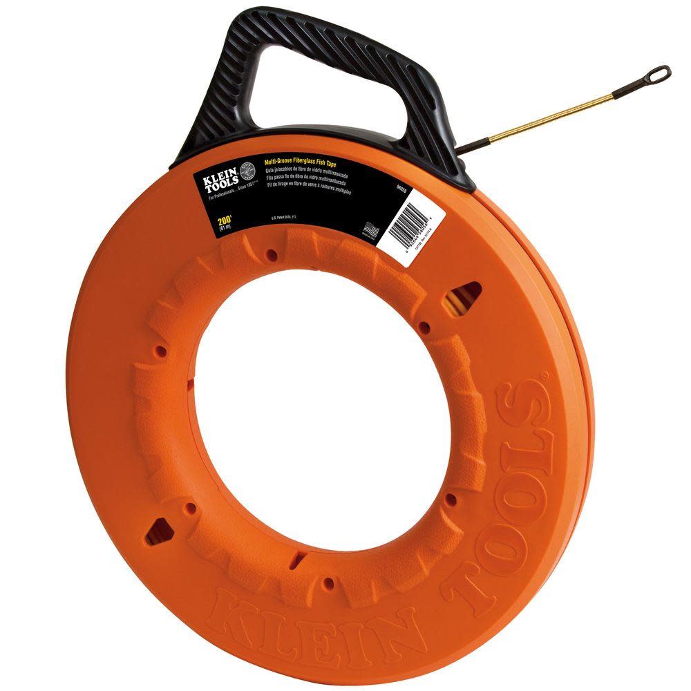 Klein Tools Multi-Groove Fish Tape 200 ft - Flockneti