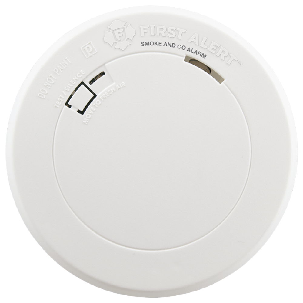 First Alert Slim Battery-Operated Photoelectric Smoke Alarm - Flockneti