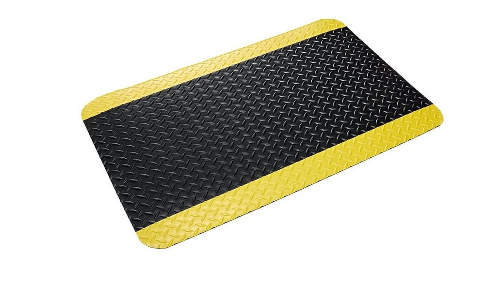 Crown Mats Workers Delight Deck Plate Ultra Anti Fatigue Mat 3′ x 12 - Flockneti