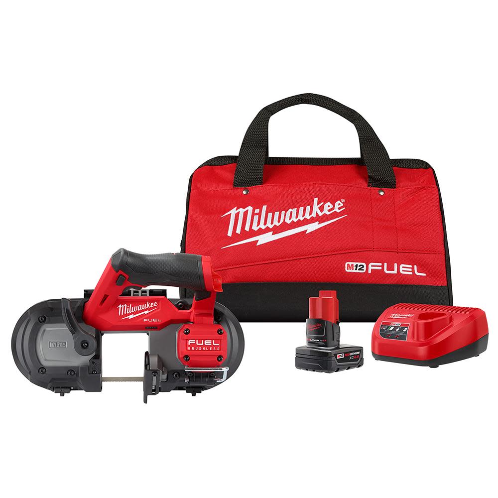 Milwaukee M12 FUEL Compact Band Saw Kit - Flockneti