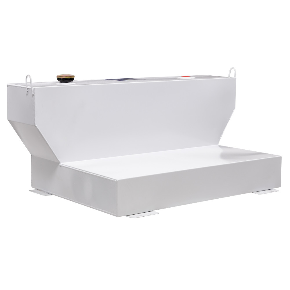 Better Built Steel Transfer Tank 100 Gallon T Top L Shape White - Flockneti