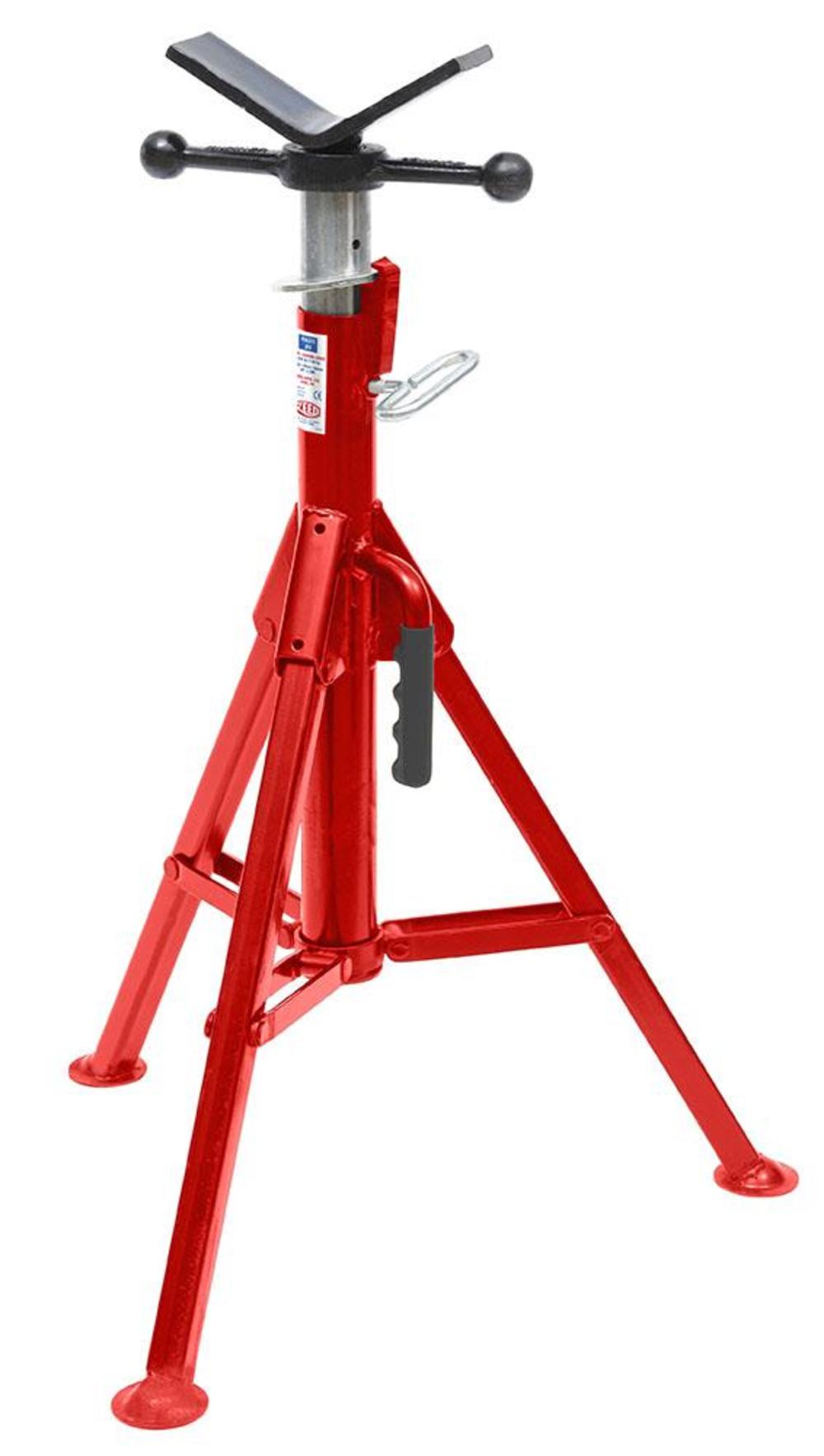 Reed Mfg JFV Folding V-Head Jackstand - Flockneti
