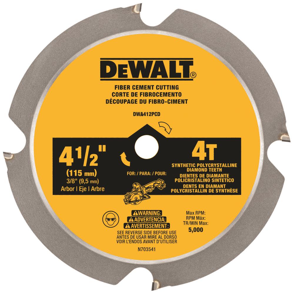 DEWALT 4-1/2 In. 4T PCD Saw Blade - Flockneti