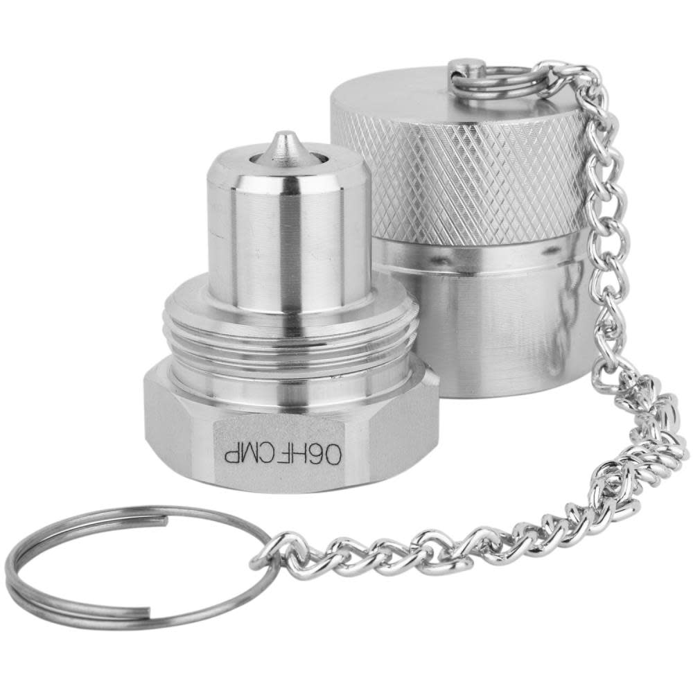 Milton 3/8″ NPTF Hydraulic High Flow Coupler Male Half - Flockneti