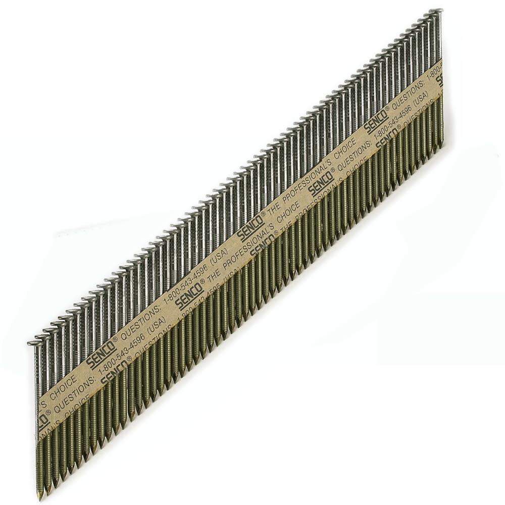 Senco 2-1/2 In. Pack of 3000 Finish Nail Bright - Flockneti