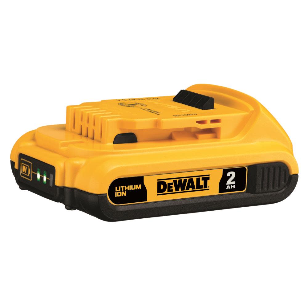 DEWALT 20V MAX Compact Lithium Ion 2Ah Battery Pack - Flockneti