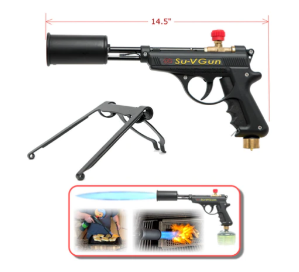 Grill Blazer Su-VGun Basic Propane Torch Lighter with Stand - Flockneti