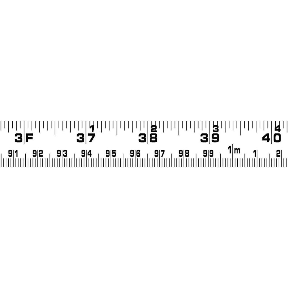 Crescent Lufkin Tape Measure 3/4 In./19mm x 16 Ft./5m Hi-Viz Orange Value - Flockneti