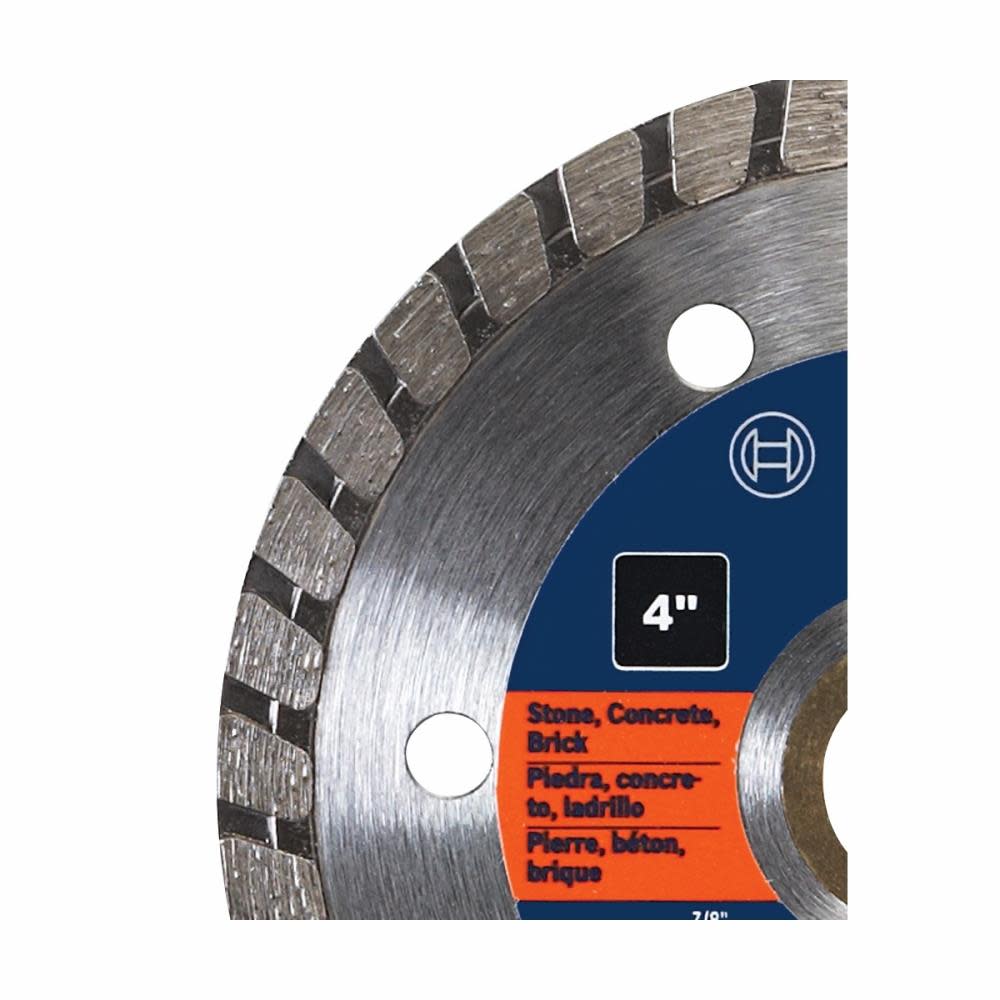 Bosch 4″ Premium Turbo Rim Diamond Blade for Smooth Cuts - Flockneti