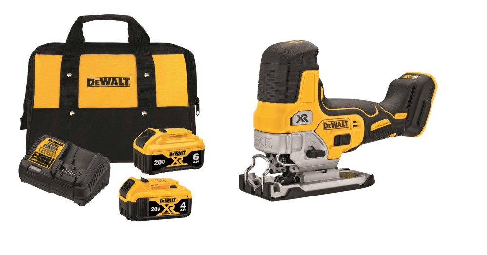 DEWALT 20V MAX XR Jig Saw & Starter Kit Bundle - Flockneti