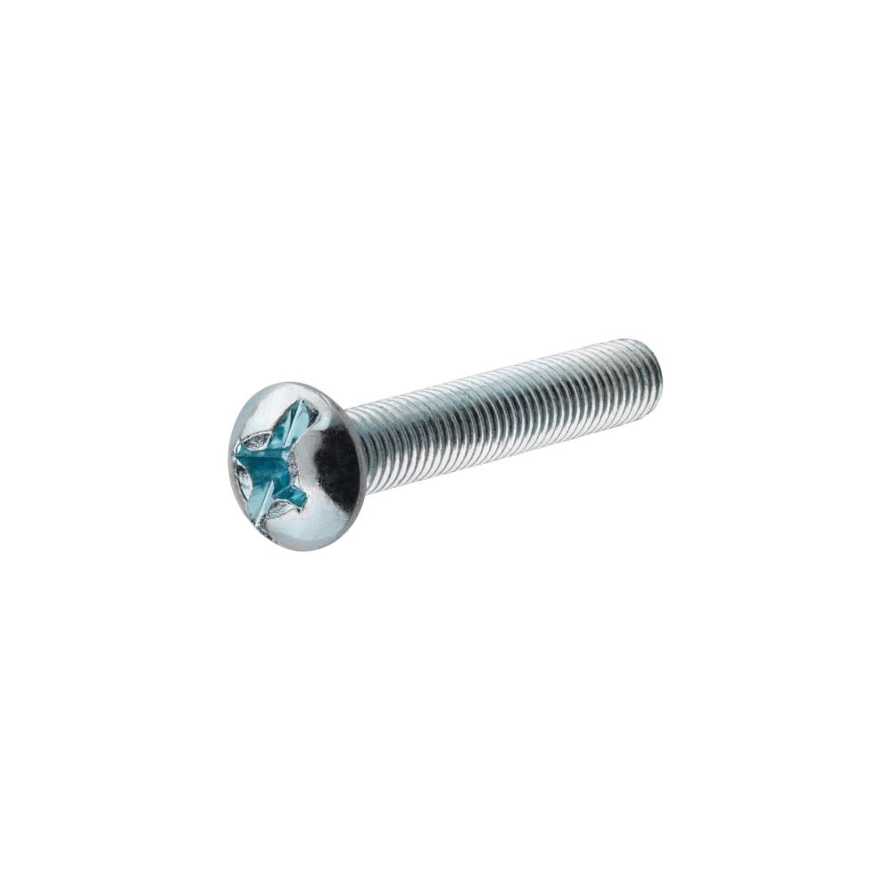 Hillman #10-32 x 3″ Zinc Round Head Combination Machine Screw 100pk - Flockneti