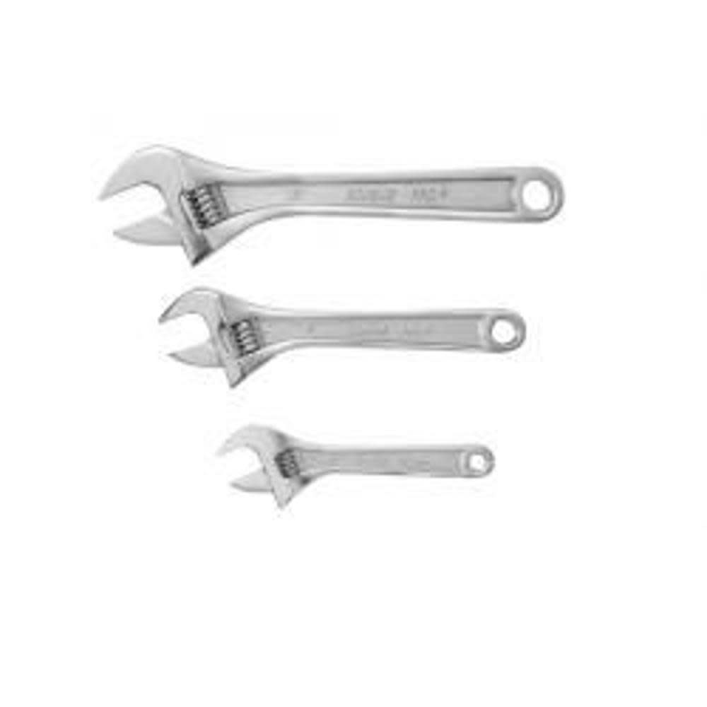 Cougar Pro 3-Pc. Adjustable Set – Chrome 6 In. 8 In. 10 In. - Flockneti