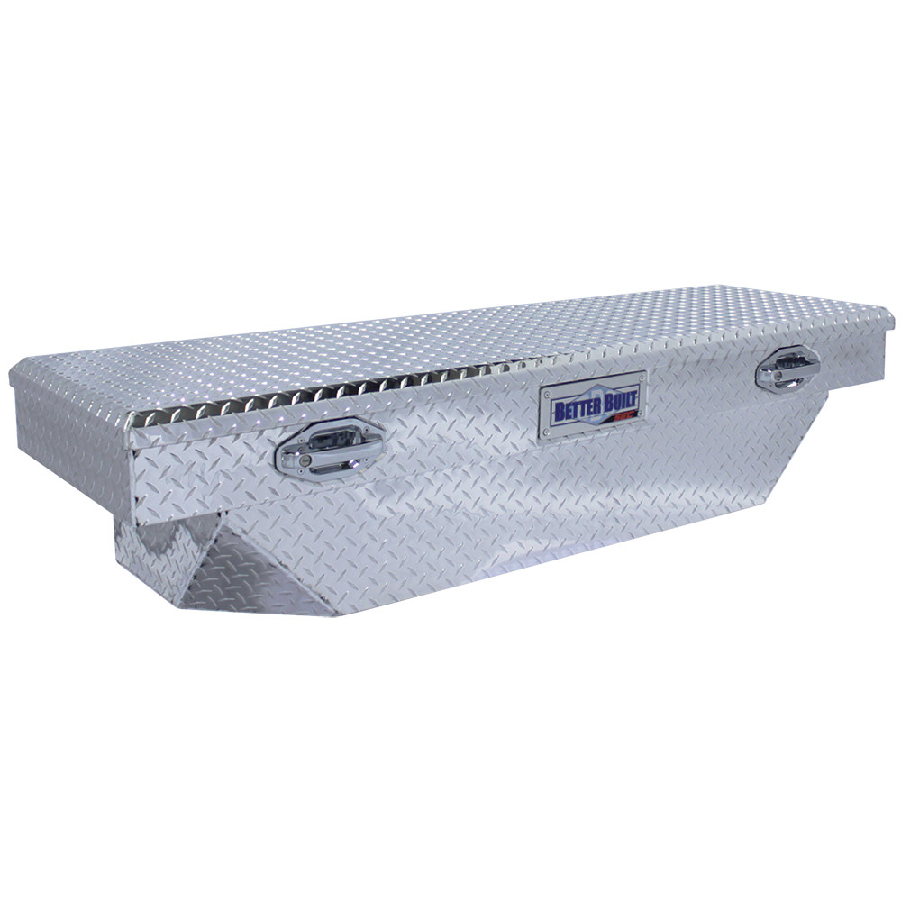 Better Built 61.5″ SEC Saddle Truck Tool Box UNIVERSAL BRITE ALUMINUM - Flockneti