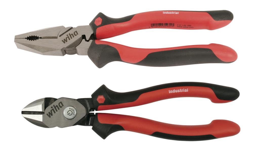 Wiha Linemans Pliers with Crimper Pliers Set - Flockneti