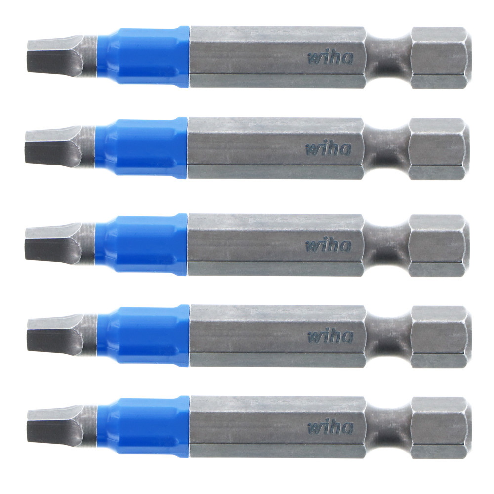 Wiha TerminatorBlue Impact Bit 2″ Square #2 5pk - Flockneti
