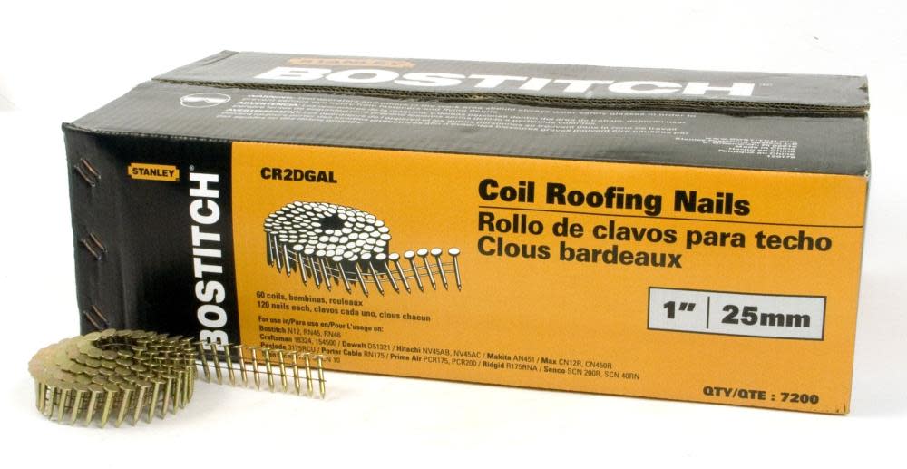 Bostitch 1 In. Coil Roofing Nail - Flockneti