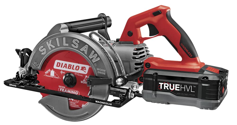 Skilsaw 7 1/4″ TRUEHVL Worm Drive Saw Kit Diablo Blade - Flockneti