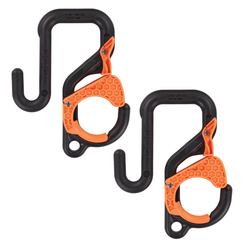 Ergodyne Squids 3″ Locking Aerial Bucket Hook 2pk - Flockneti