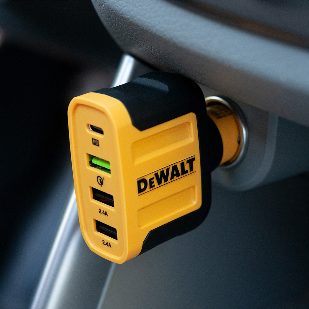DEWALT Mobile USB PD Phone Charger 4 Port - Flockneti