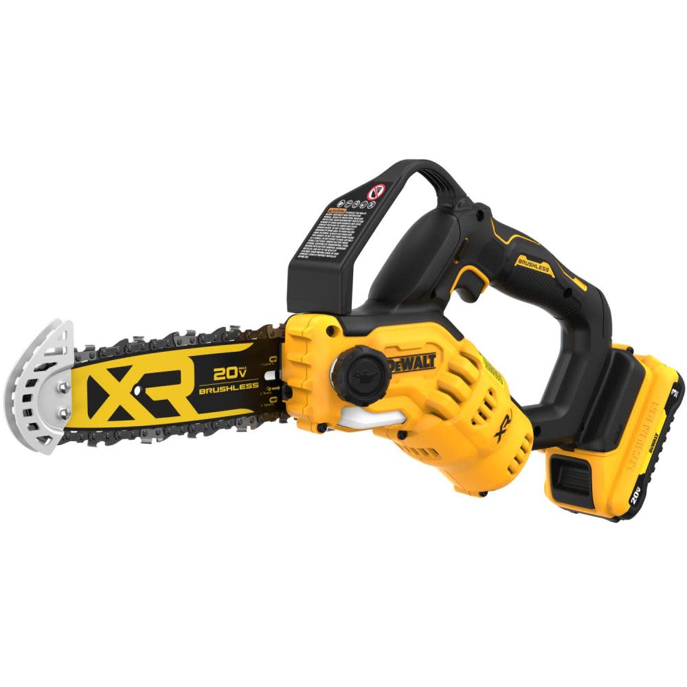 DEWALT 20V MAX 8″ Pruning Chainsaw Brushless Cordless Kit - Flockneti