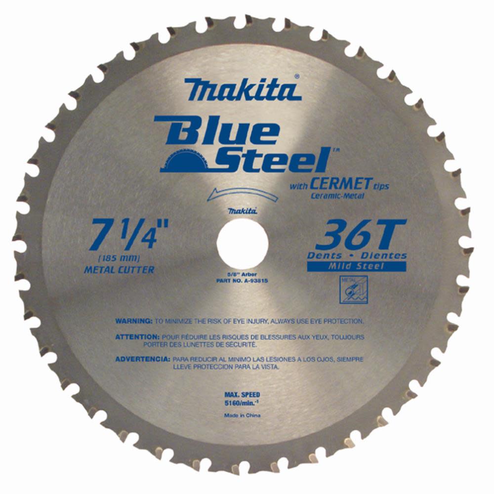 Makita 7-1/4 In. X 36T Cermet Metal Blade - Flockneti