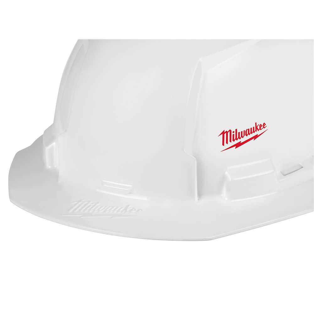 Milwaukee Full Brim Hard Hat with BOLT Accessories Type 1 Class E Small Logo - Flockneti