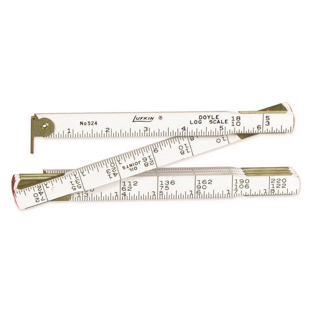 Crescent Lufkin Doyle Log Rule 5/8 In. x 4 Ft. - Flockneti