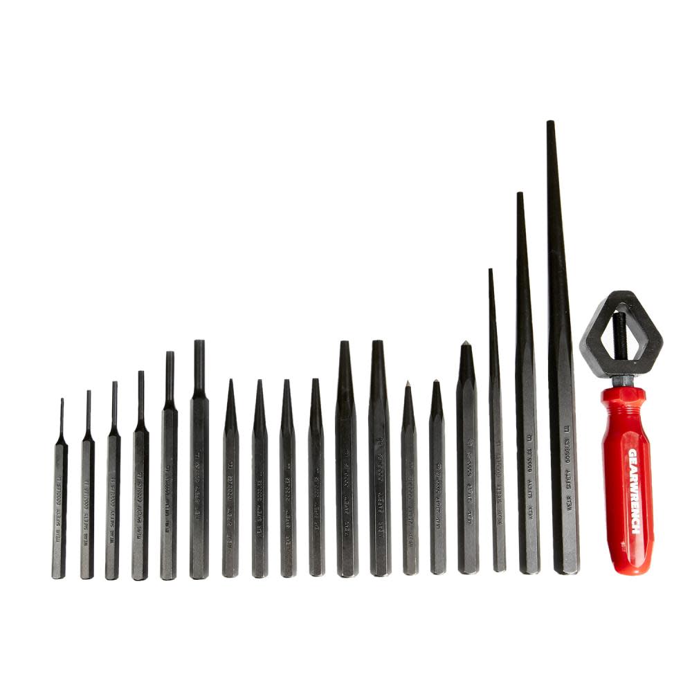 GEARWRENCH SET PNCH 19PC - Flockneti