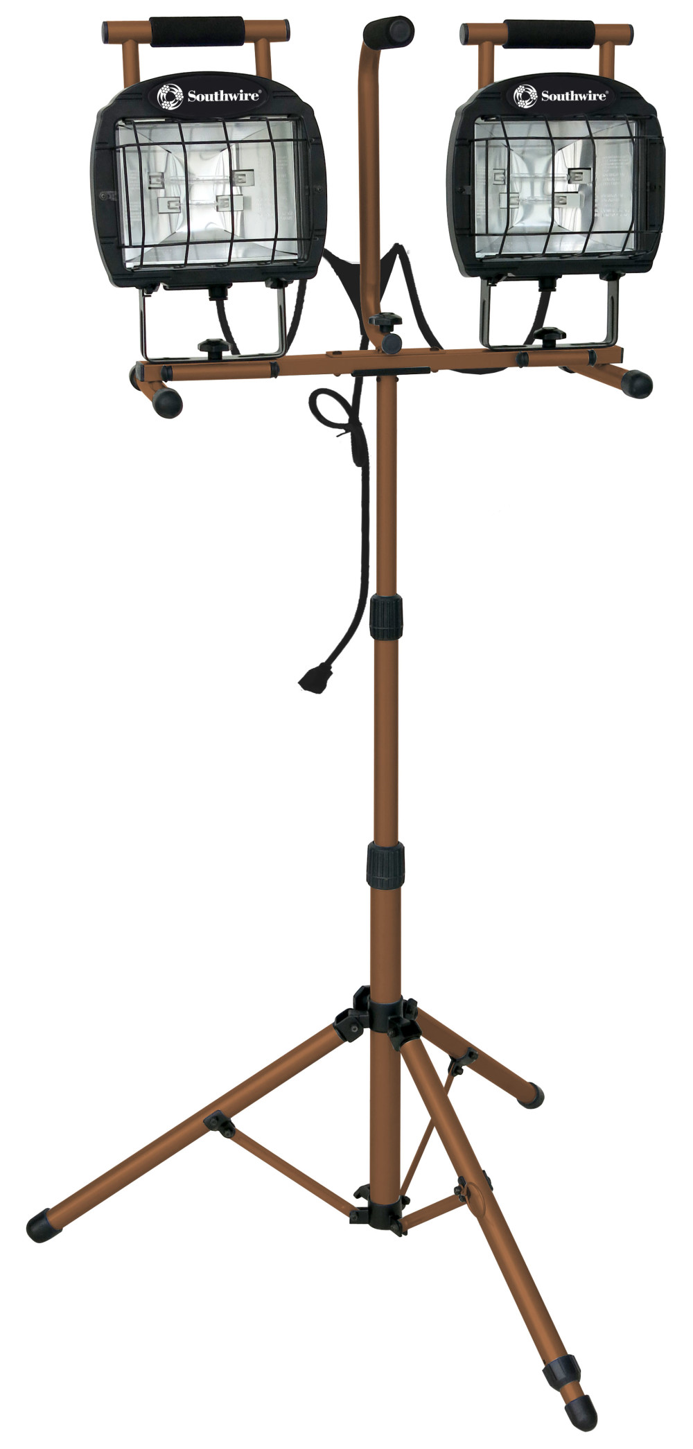 Southwire Tripod Work Light 1400 Watt Halogen Twin Head - Flockneti