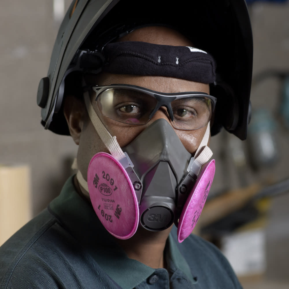 3M Half Facepiece Reusable Respirator 6300/07026(AAD) Large - Flockneti
