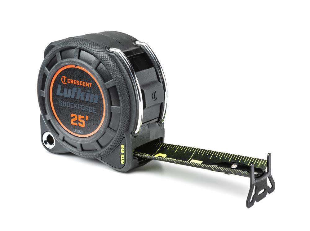 Crescent Crescent Lufkin Shockforce 25 Tape Measure & 10 Titanium Coated Tradesman Shear - Flockneti