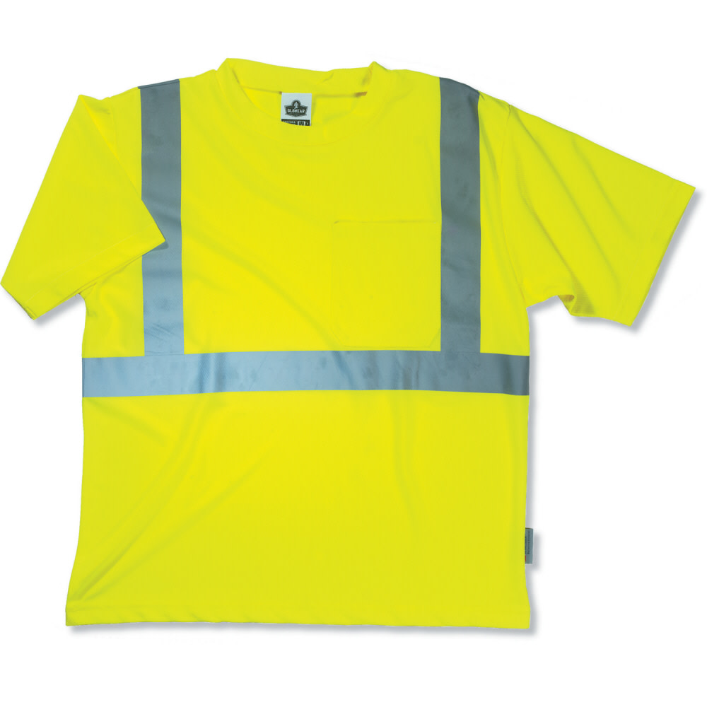Ergodyne GloWear 8290 Class 2 Lime Green T-Shirt – 2XL GloWear 8290 Class 2 Lime Green T-Shirt – 2XL - Flockneti