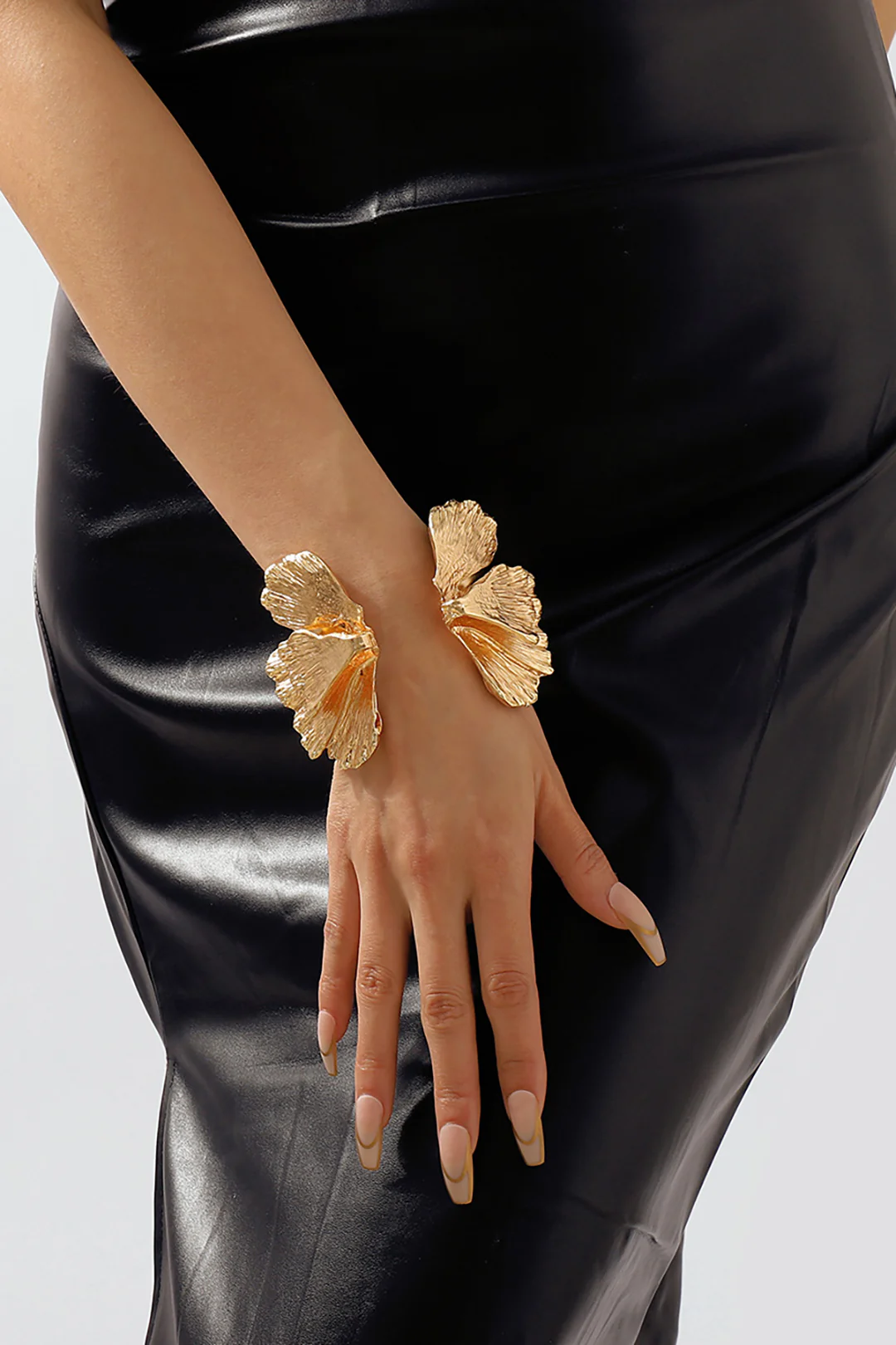 Alloy Ginkgo Leaf Bracelet - Flockneti