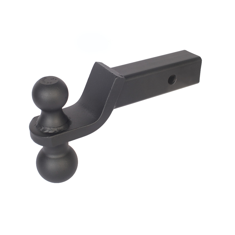 Trailer Valet Blackout 6000 lbs & 7500 lbs Capacity Reversible Ball Mount 2″ & 2 5/16″ Ball 2″ Drop - Flockneti