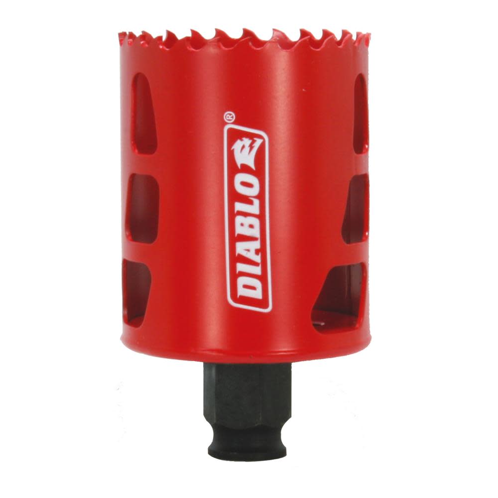 Diablo Tools 2-1/8 in. x 2-3/8 in. High Performance Bi-Metal Hole Saw - Flockneti