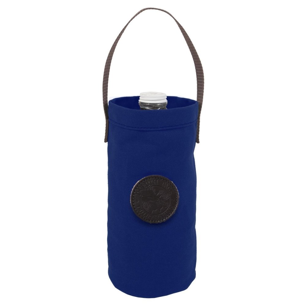 Duluth Pack 10 In. H x 5.5 In. W Royal Blue Canvas Growler Tote - Flockneti
